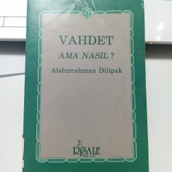 Vahdet Ama Nasıl (2.El)
