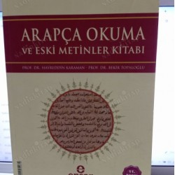 Arapça Okuma ve Eski Metinler Kitabı