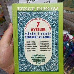 7 Ayetler Yasin ve Dualar (Roman Boy) (2.el)