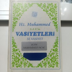 Hz. Muhammed Vasiyetleri 55 Vasiyet