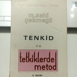 Tenkid Ve Tetkiklerde Metod (2.El)
