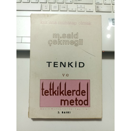 Tenkid Ve Tetkiklerde Metod (2.El)