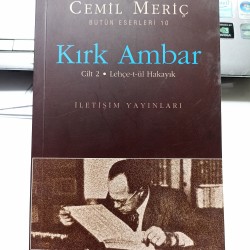 Kırk Ambar Cilt 2 Lehçe-t-ül Hakayık Bütün Eserleri 10 Kırk Ambar Cilt 2 Lehçe-t-ül Hakayık Bütün Eserleri 10