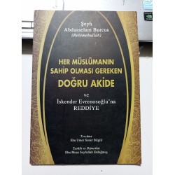 Her Müslümanın Sahip Olması Gereken Doğru Akide Ve İskender Evrenosoğlu'na Reddiye