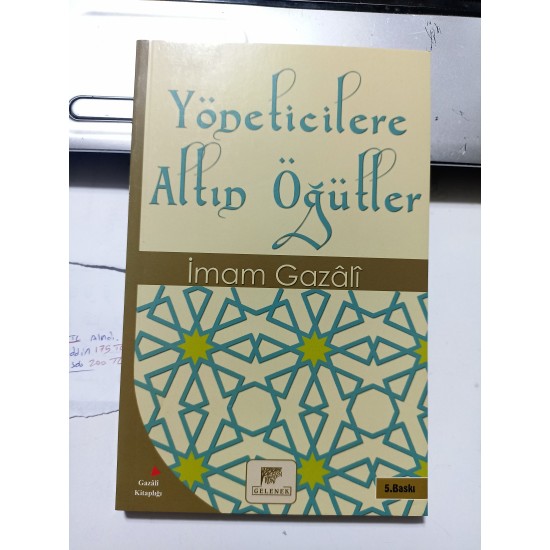 Yöneticilere Altın Öğütler Yöneticilere Altın Öğütler