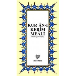 Kur'ân-ı Kerim Meâli; Türkçe Anlam (küçük boy, karton kapak, ipek şamua kâğıt)