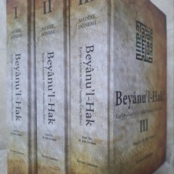 Beyanu'l-Hak (3 Cilt) Kur'an-ı Kerim'in Nüzul Sırasına Göre Tefsiri Beyanu'l-Hak (3 Cilt) Kur'an-ı Kerim'in Nüzul Sırasına Göre Tefsiri
