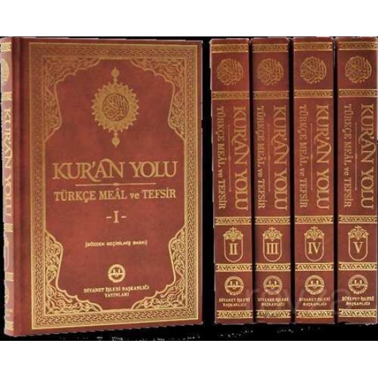 Kur’an Yolu Türkçe Meal ve Tefsir (5 Cilt Takım) Kur’an Yolu Türkçe Meal ve Tefsir (5 Cilt Takım)